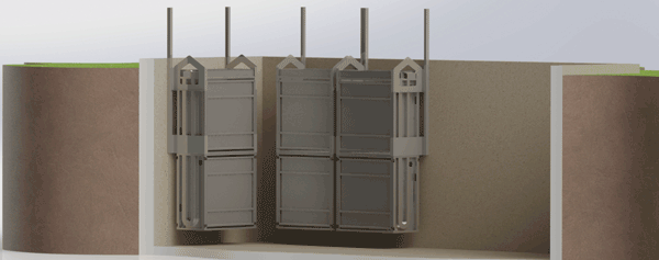 OxyMem drop-in MABR module example.