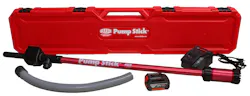 The REED Pump Stick® is a battery-operated liquid transfer pump. The REED Pump Stick® is a battery-operated liquid transfer pump.