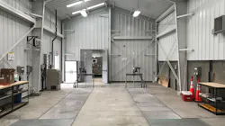 Open-channel UV light disinfection wasselected in lieu of chemical disinfection to preclude the potential formation of disinfection byproducts. Open-channel UV light disinfection wasselected in lieu of chemical disinfection to preclude the potential formation of disinfection byproducts.