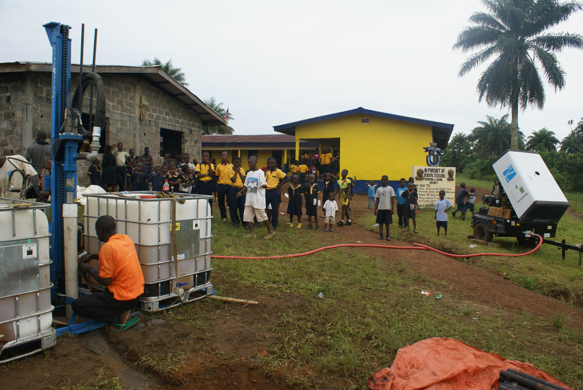 Lone Star Drills&rsquo; LS300T+ enabled Water of Life to successfully repair damaged and neglected wells in Sierra Leone and Liberia.