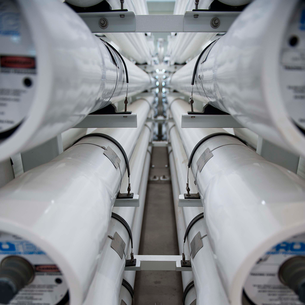 Reverse Osmosis plays a critical role in treating and reclaiming wastewater.