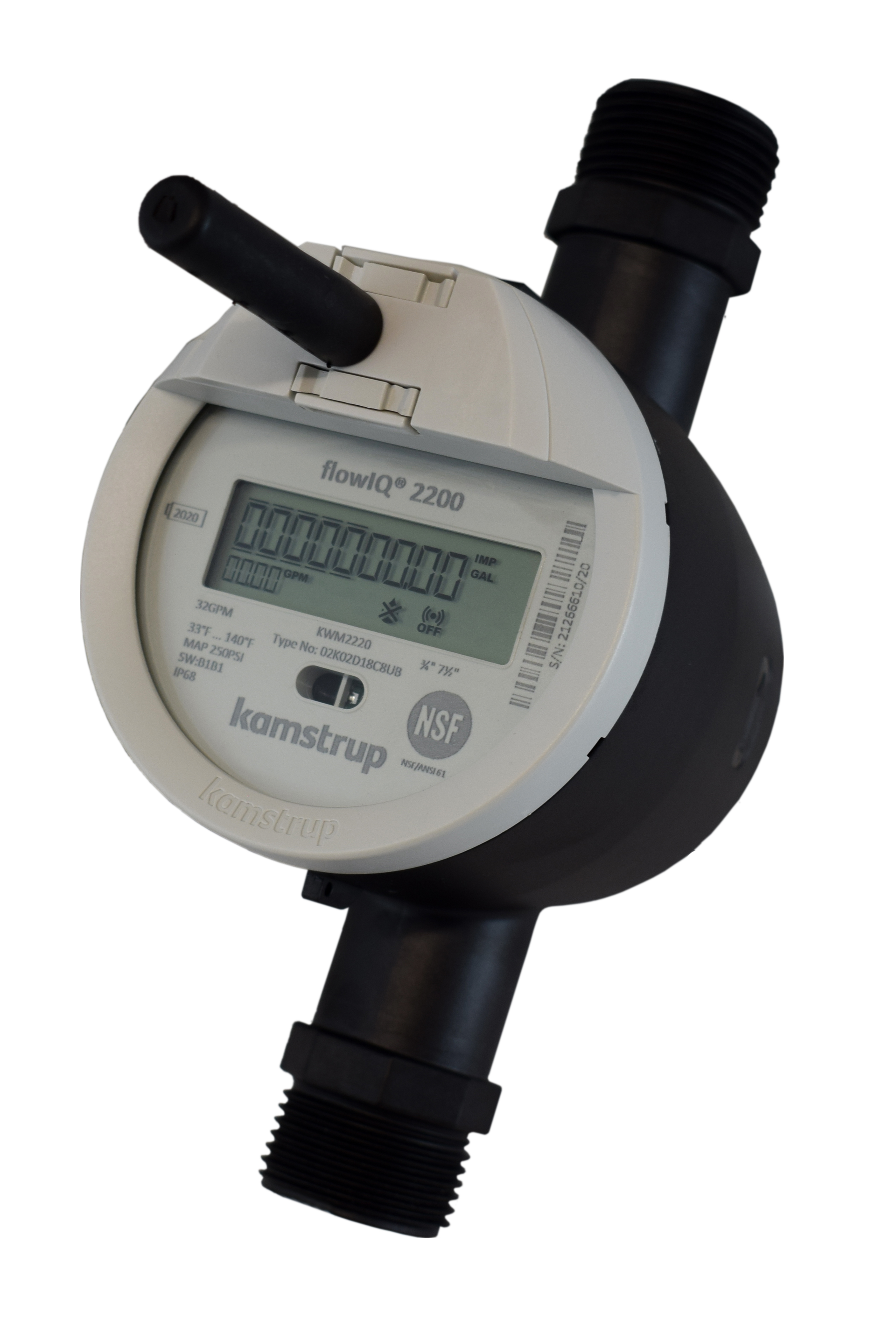 Kamstrup&rsquo;s flowIQ 2200 water meter.