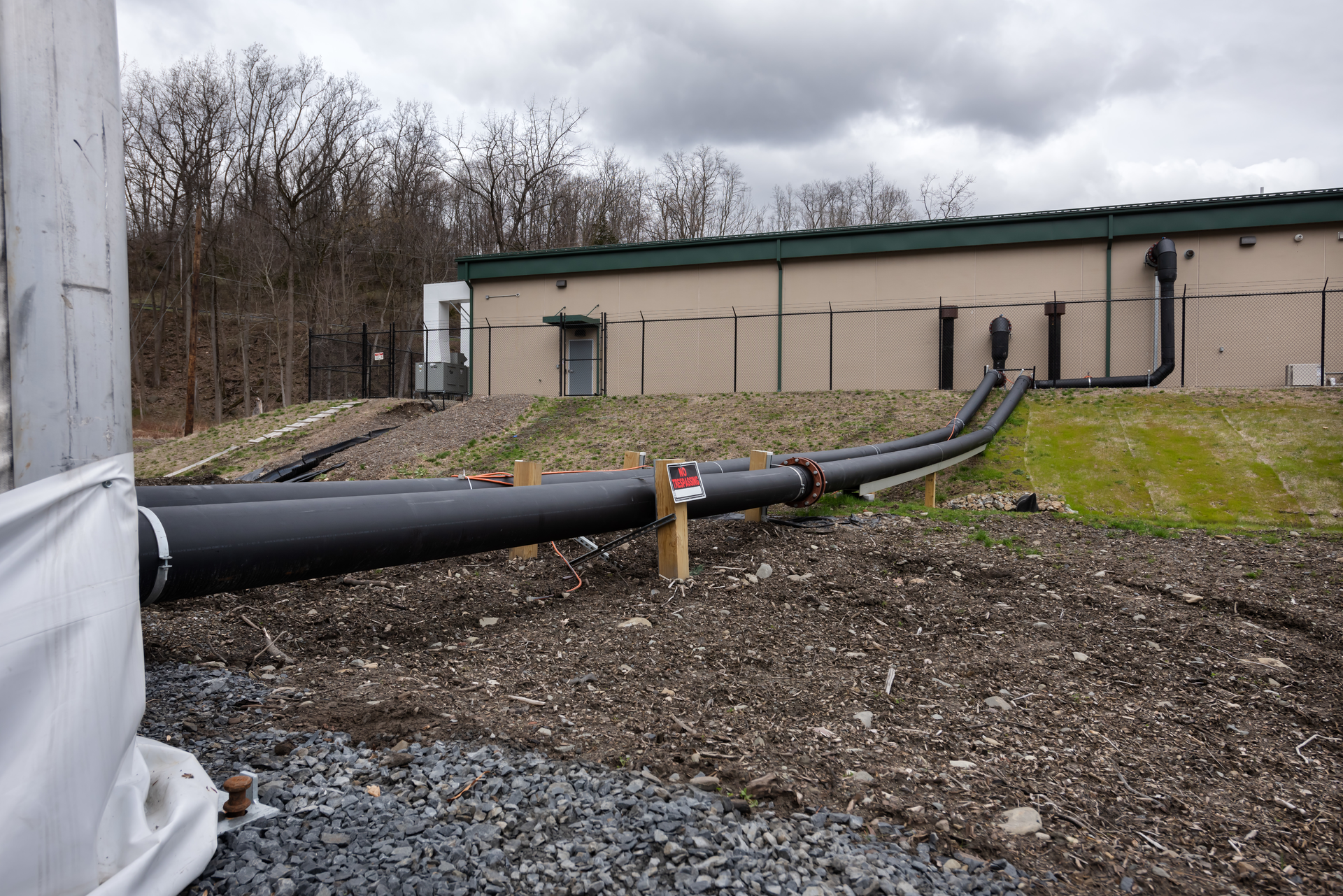 The Butterhill Wells Water Treatment Plant in the Town of New Windsor, N.Y.