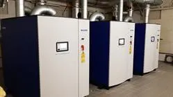 The new installation of three HST 20 units. The new installation of three HST 20 units.