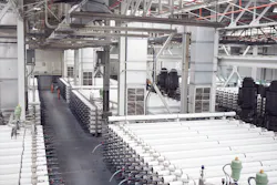 At full operation, the OCWD facility purifies more than 100 million gallons of treated wastewater a day to provide clean, high-quality drinking water for north and central Orange County. At full operation, the OCWD facility purifies more than 100 million gallons of treated wastewater a day to provide clean, high-quality drinking water for north and central Orange County.