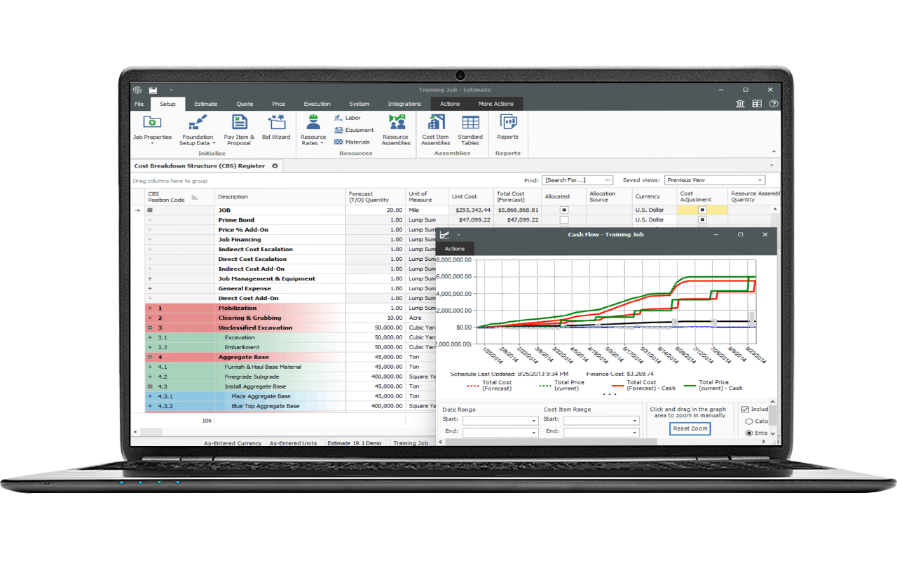 Ineight Estimate Laptop