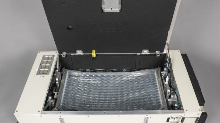 Brine Processor Assembly (BPA). The BPA's dual-membrane bladder works to recover additional water from urine brine.