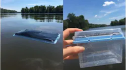 In a study conducted at Princeton University, researchers placed the gel in lake water where it absorbed pure water, leaving contaminants behind. The researchers then placed the gel in the sun, where solar energy heated up the gel, causing the discharge of the pure water into the container. In a study conducted at Princeton University, researchers placed the gel in lake water where it absorbed pure water, leaving contaminants behind. The researchers then placed the gel in the sun, where solar energy heated up the gel, causing the discharge of the pure water into the container.