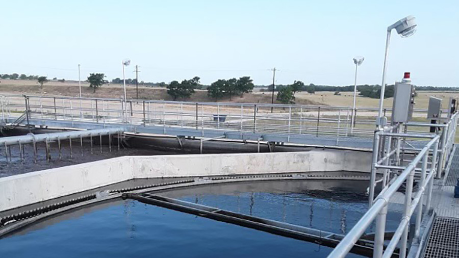 Existing Donahue WWTP at City of Jarrell.