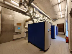 The energy consumption of the aeration process will benchmark the efficiency of the blowers and establish an important component of the running costs for the system. The energy consumption of the aeration process will benchmark the efficiency of the blowers and establish an important component of the running costs for the system.