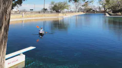 Through a U.S. Bureau of Reclamation project, SwRI will study interconnected spring water systems in Trans-Pecos Texas to improve water management techniques. The study areas include springs such as San Solomon Spring shown above. Through a U.S. Bureau of Reclamation project, SwRI will study interconnected spring water systems in Trans-Pecos Texas to improve water management techniques. The study areas include springs such as San Solomon Spring shown above.