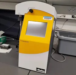 This trihalomethane analyzer measured levels of trihalomethane in one of Providence’s water tanks before and after the initial outbreak of COVID-19. The device contains a gas chromatograph and a surface acoustic wave detector, allowing for real-time measurement of trihalomethane. This trihalomethane analyzer measured levels of trihalomethane in one of Providence’s water tanks before and after the initial outbreak of COVID-19. The device contains a gas chromatograph and a surface acoustic wave detector, allowing for real-time measurement of trihalomethane.
