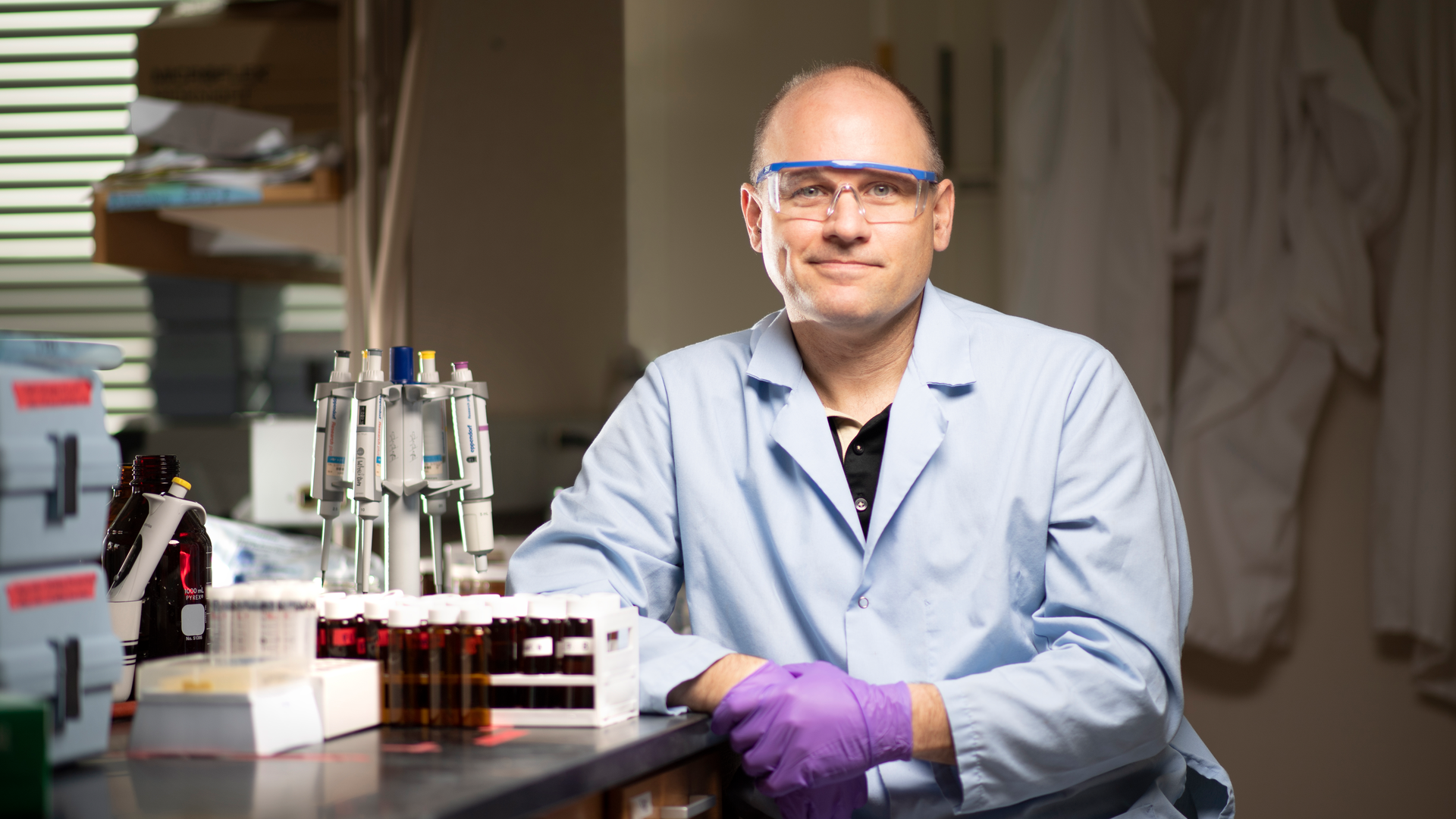 Andrew Whelton, a professor at Purdue University, is helping communities decontaminate water systems more quickly following wildfires.