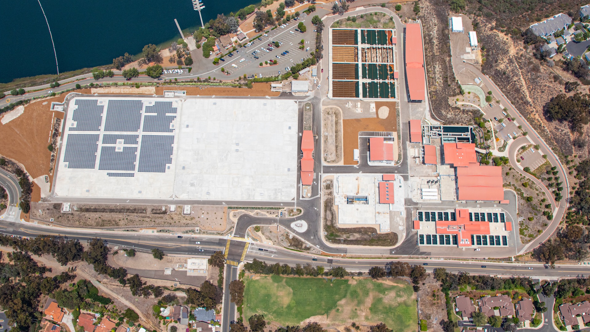 The Miramar Clearwell Improvements Project provided advanced flexibility in operation, maintenance, and disinfection to an aging facility.