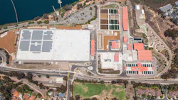 The Miramar Clearwell Improvements Project provided advanced flexibility in operation, maintenance, and disinfection to an aging facility. The Miramar Clearwell Improvements Project provided advanced flexibility in operation, maintenance, and disinfection to an aging facility.