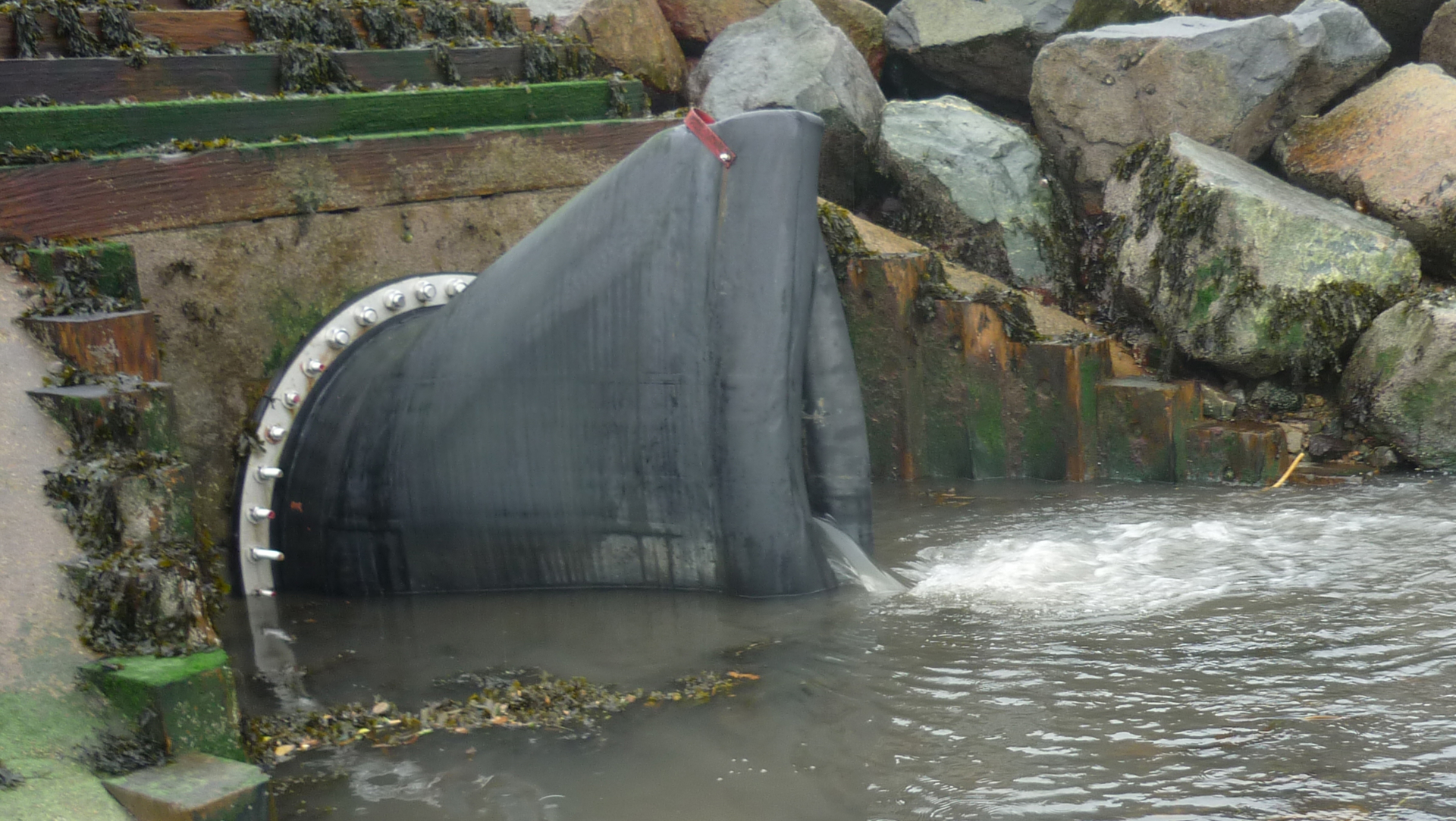 Tideflex&circledR; Duckbill Check Valves can operate well in areas prone to sand and silt build up, draining the valve by gravity and self-clearing with just the water flowing through them.