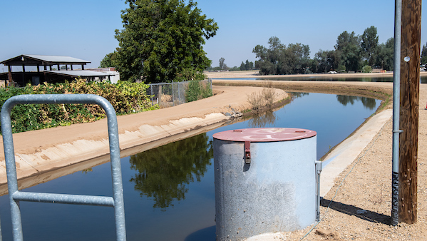 The Savory Pond Expansion project in Fresno, Calif., funded by the Sustainable Groundwater Management Grant Program, will capture surface water to recharge the underground aquifer.