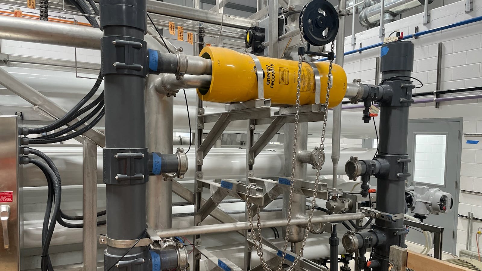 Image 1. LP PX installed in a BWRO facility in North Port, Florida. Photo courtesy of Kimley-Horn and Associates, Inc.