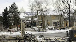 The aftermath of the high winds and flames of the Marshall Fire The aftermath of the high winds and flames of the Marshall Fire