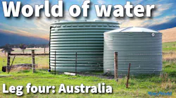 Eco friendly fresh water tanks on rural property Eco friendly fresh water tanks on rural property