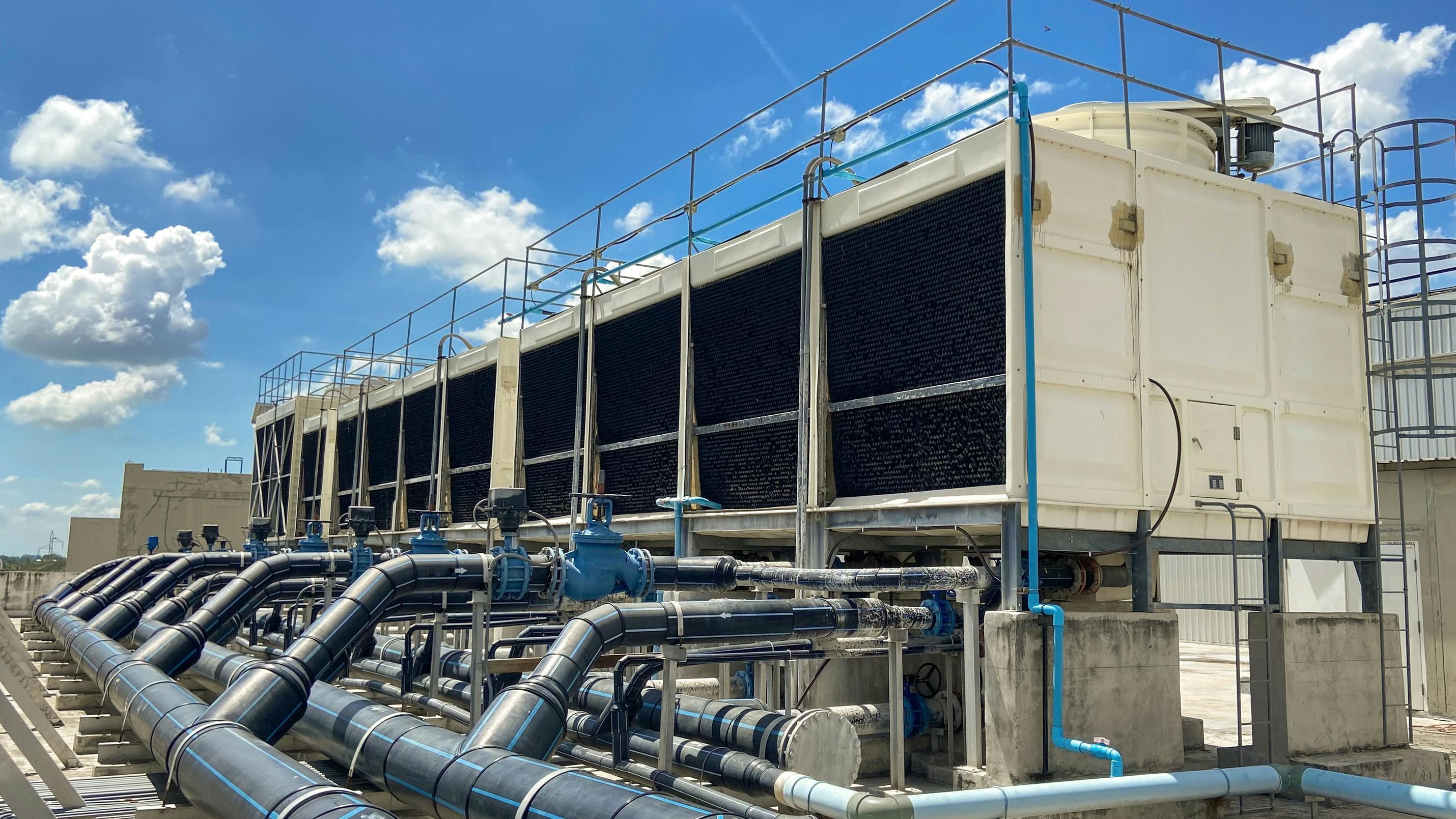 Data center cooling tower