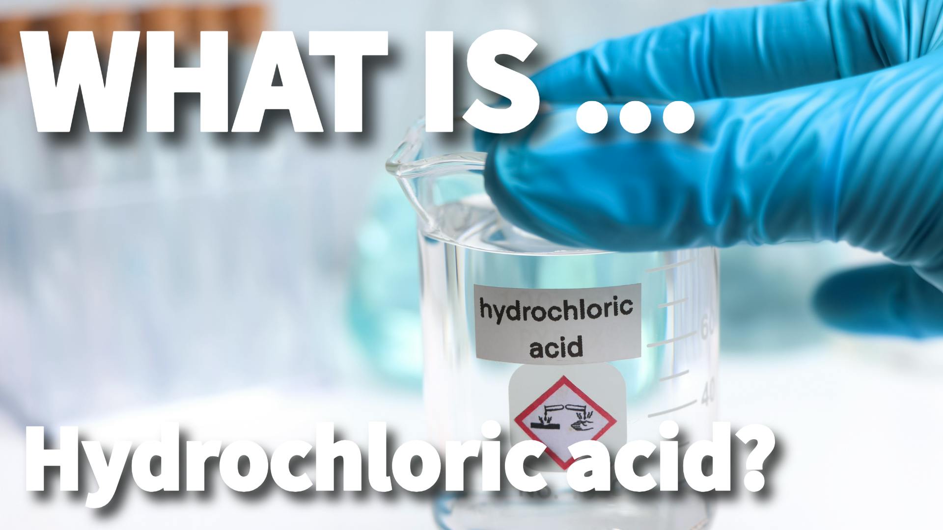 What is hydrochloric acid used for in drinking water treatment?