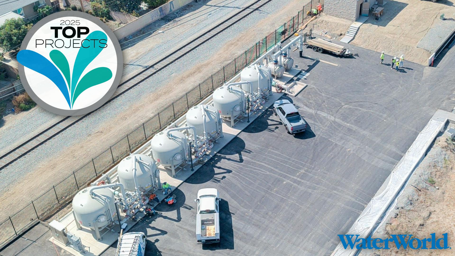 Brookhurst PFAS treatment plant