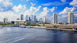 Cityscape of Tampa Florida Cityscape of Tampa Florida