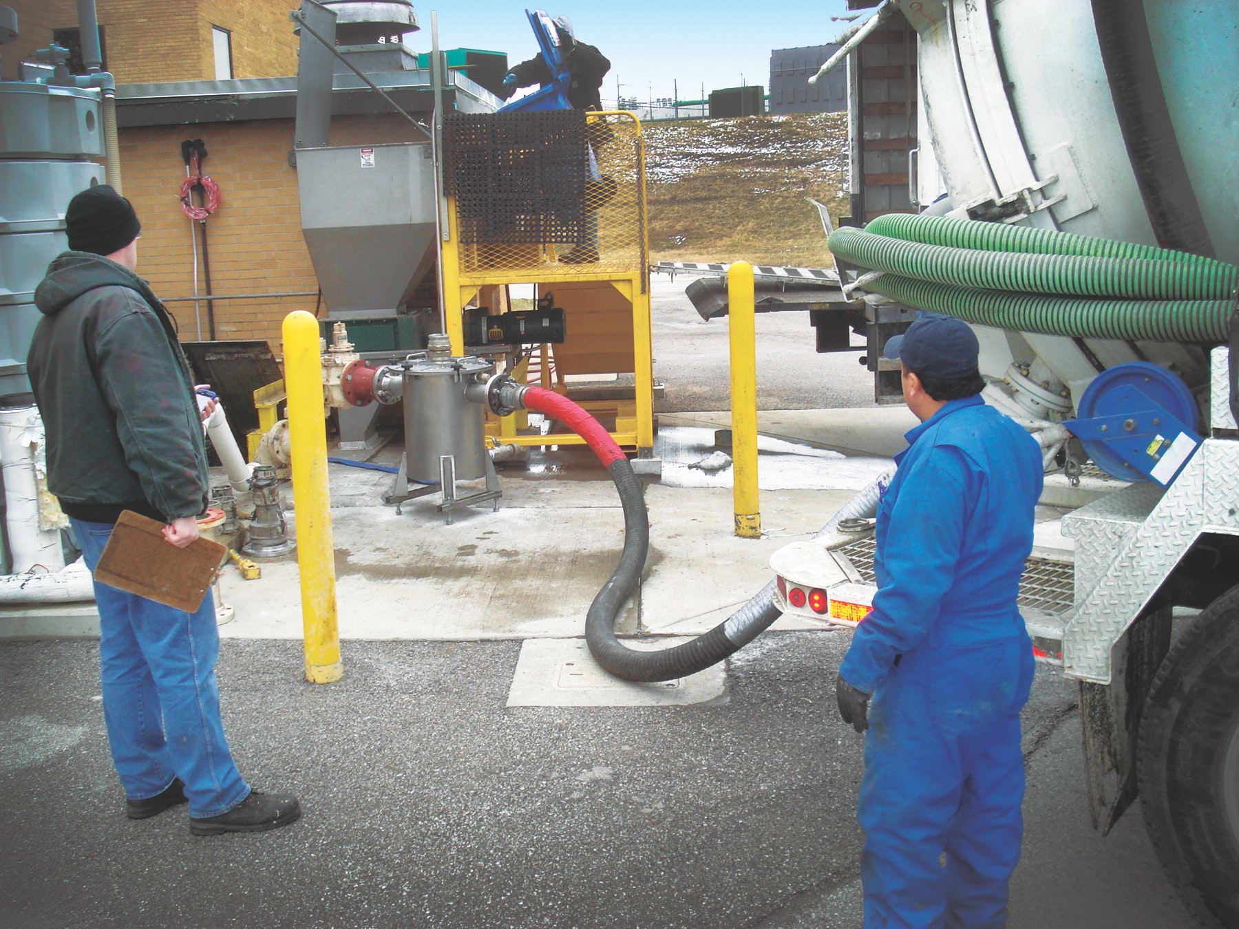 Grease_recieving_station