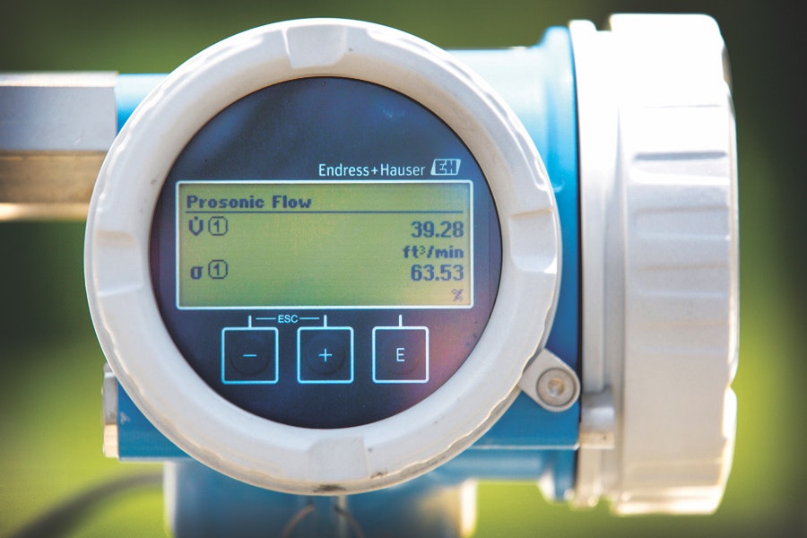 City of Charlotte_B200 flow rate and methane content