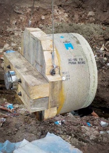 Push ring with load cell