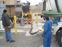 Grease-recieving-station