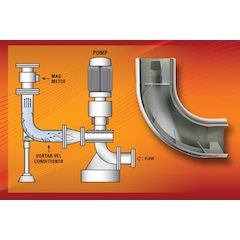 FCI PS Elbow Flow Conditioner
