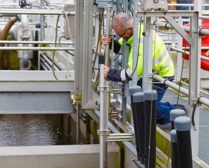 5.2Nereda installation in Epe with Hach instrumentation equipment_