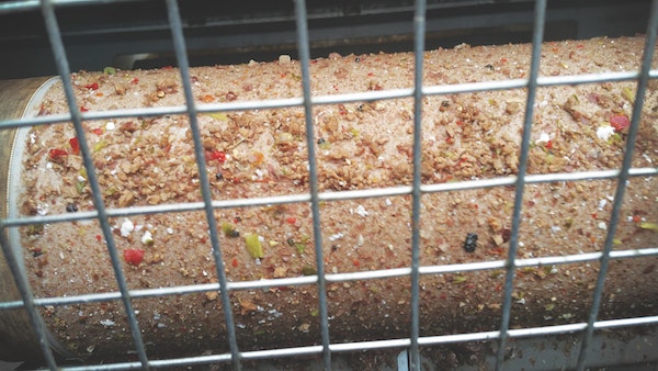 Mat build up on screen