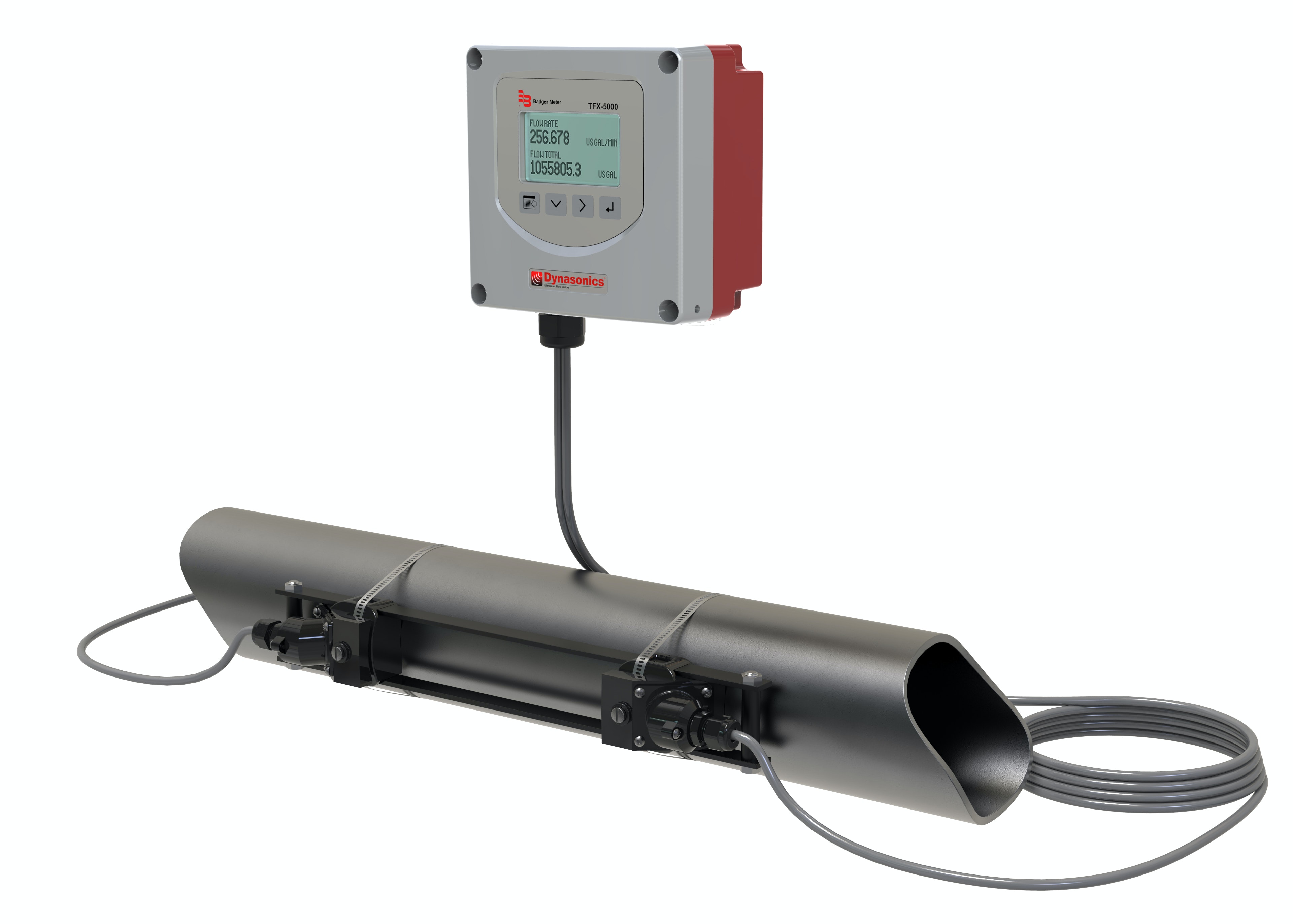 1655328494380 Dynasonics Tfx5000 Ultrasonic Clampon Flow Meter 1