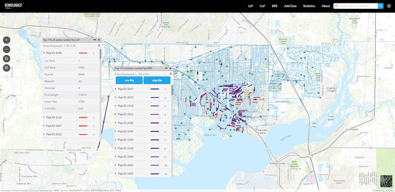 PipeRank Virtual Condition Assessment