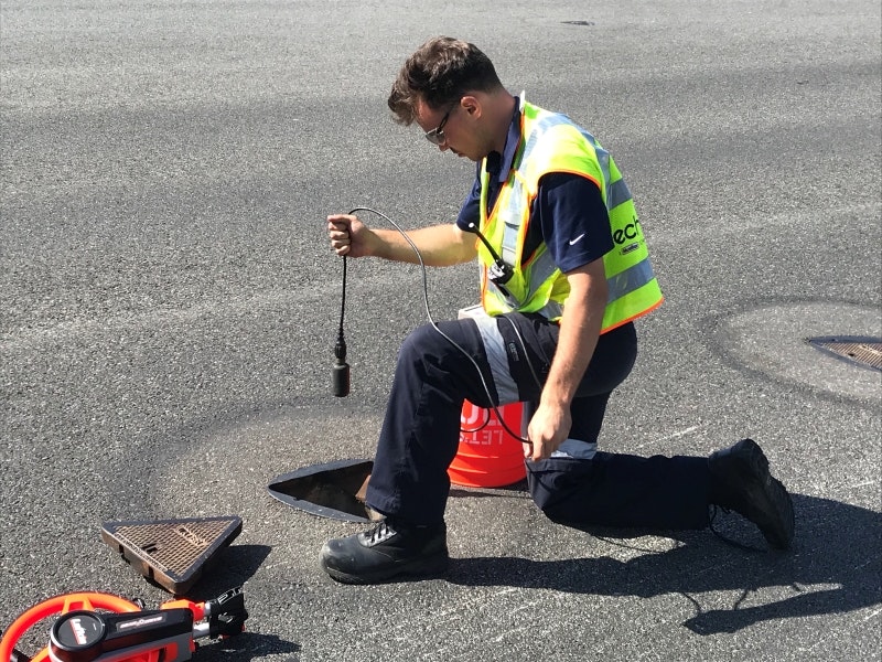 1655328592399 Acoustic Sensors Are Attached To The Outside Of The Pipe To Conduct Conditi