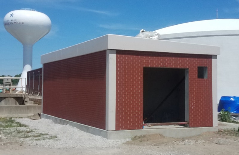 Easi-Set Buildings sandwich panel Illinois American Water