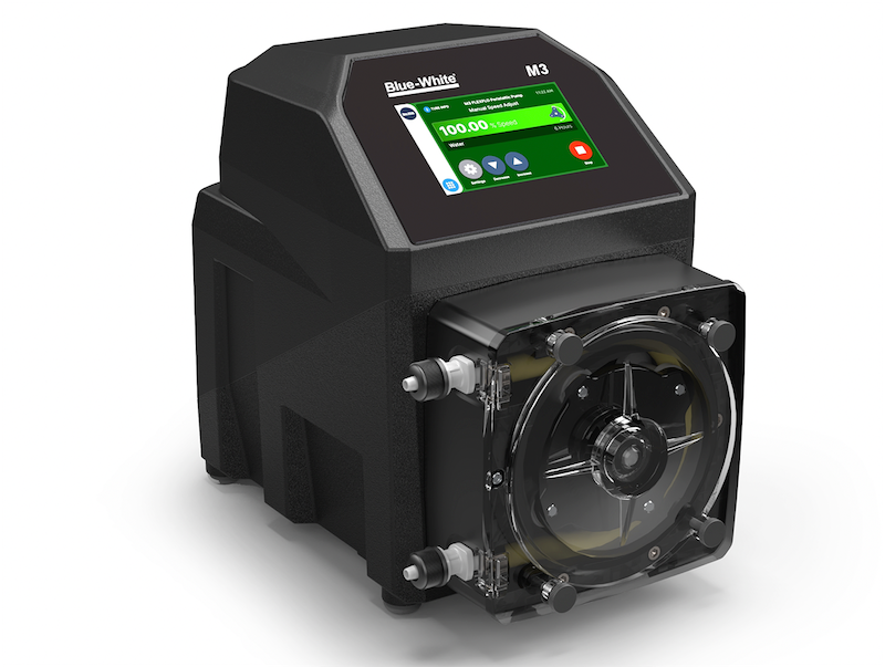 Blue White Tech Image