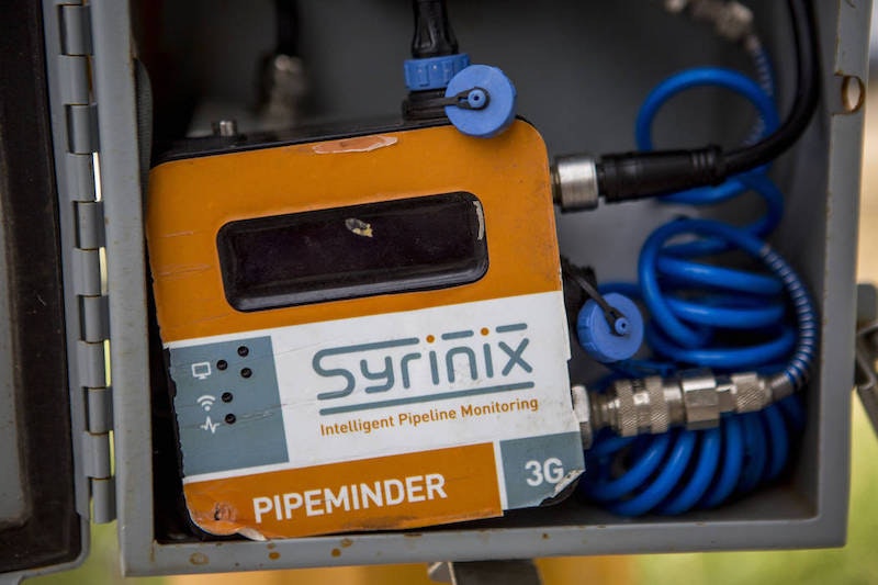 Device installation up closer