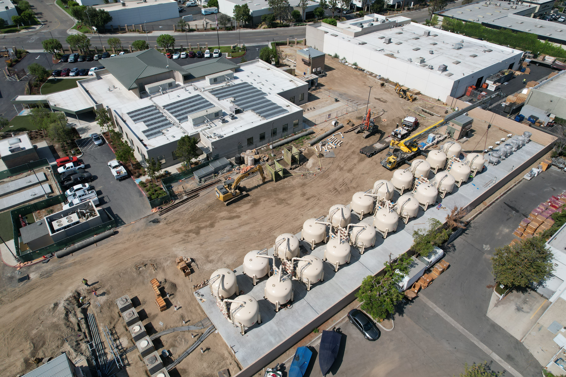 Yorba Linda Water District installed 22 ion exchange vessels to address per- and polyflouroalkyl substances in its drinking water.