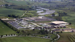 The South Wastewater Plant in Iowa City was constructed to not only better manage phosphorus and nitrogen limits, but also to address a rising concern with sewer overflows during large storm events. The South Wastewater Plant in Iowa City was constructed to not only better manage phosphorus and nitrogen limits, but also to address a rising concern with sewer overflows during large storm events.