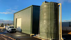 The Mogollon Well No. 5 arsenic removal facility was conceived in 2017 as a means to proactively meet state standards. The Mogollon Well No. 5 arsenic removal facility was conceived in 2017 as a means to proactively meet state standards.