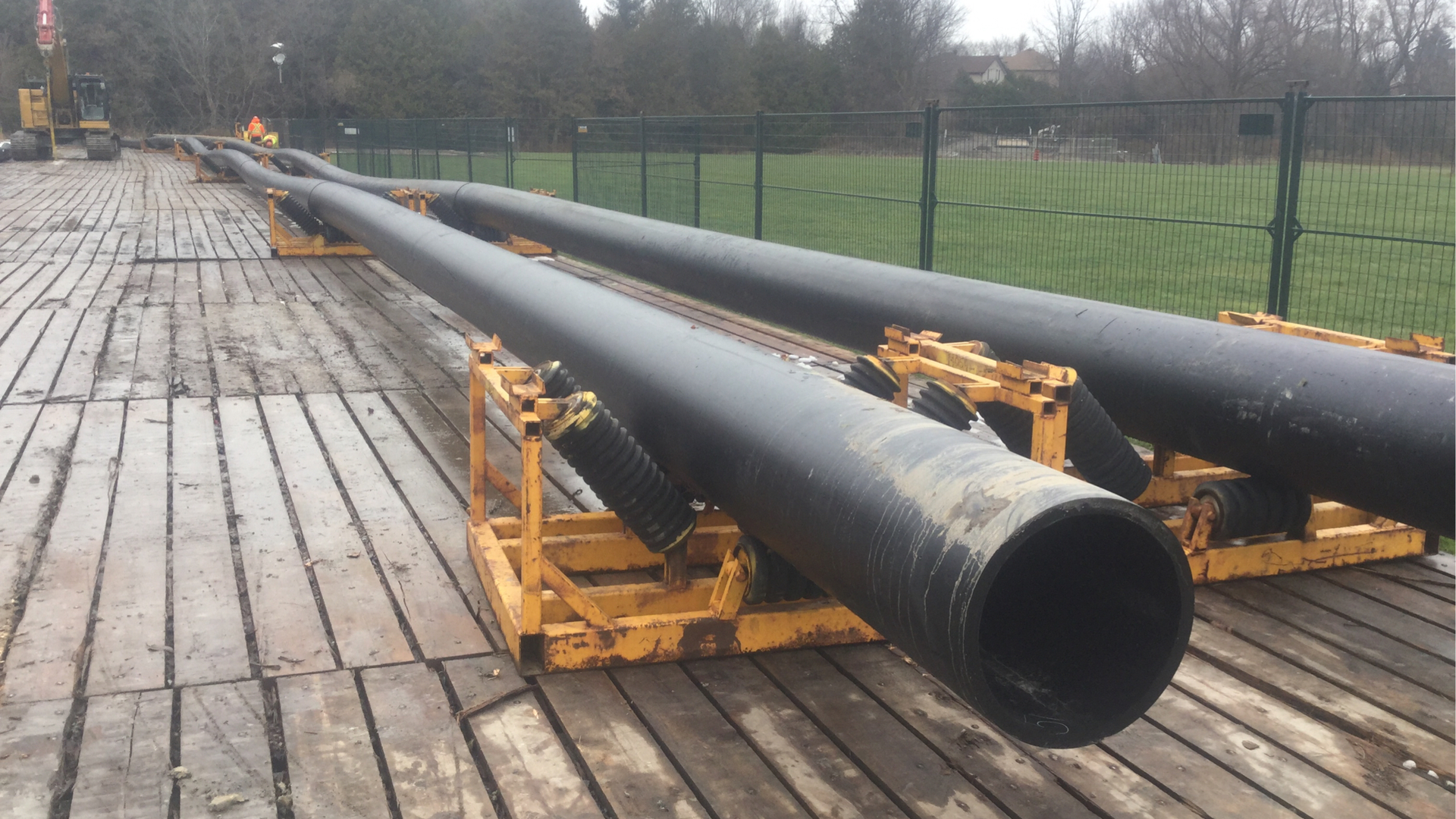 The local topography made draining/flushing of the force main easier and eliminated the need for an air release valve and back pressure sustaining valve.