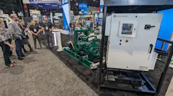 The Franklin Electric booth at WEFTEC 23 in Chicago. The Franklin Electric booth at WEFTEC 23 in Chicago.