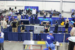 A view of the competition floor in South Carolina for the Brawl at the Beach Invitational Operations Challenge. A view of the competition floor in South Carolina for the Brawl at the Beach Invitational Operations Challenge.