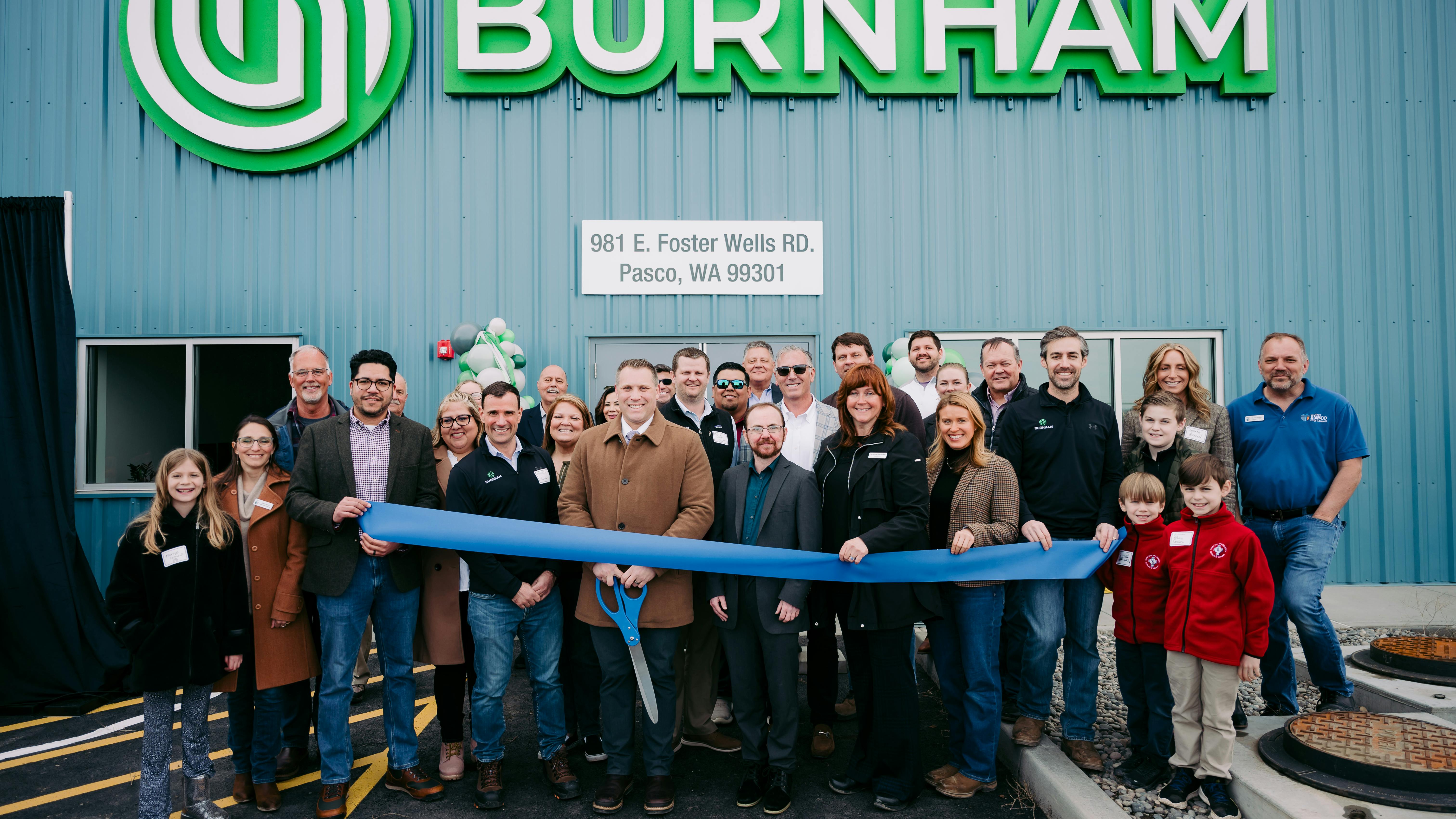 Stakeholders gather to celebrate the PRRC-PWRF grand opening ribbon cutting ceremony.