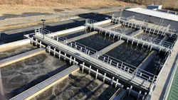 An example of the Aqua Nereda aerobic granular sludge process, which remove carbon, nitrogen, phosphorus and other pollutants with a granular biomass denser than conventional activated sludge flocculant. An example of the Aqua Nereda aerobic granular sludge process, which remove carbon, nitrogen, phosphorus and other pollutants with a granular biomass denser than conventional activated sludge flocculant.