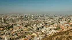 Tijuana Mexico cityscape urban panorama. Tijuana Mexico cityscape urban panorama.